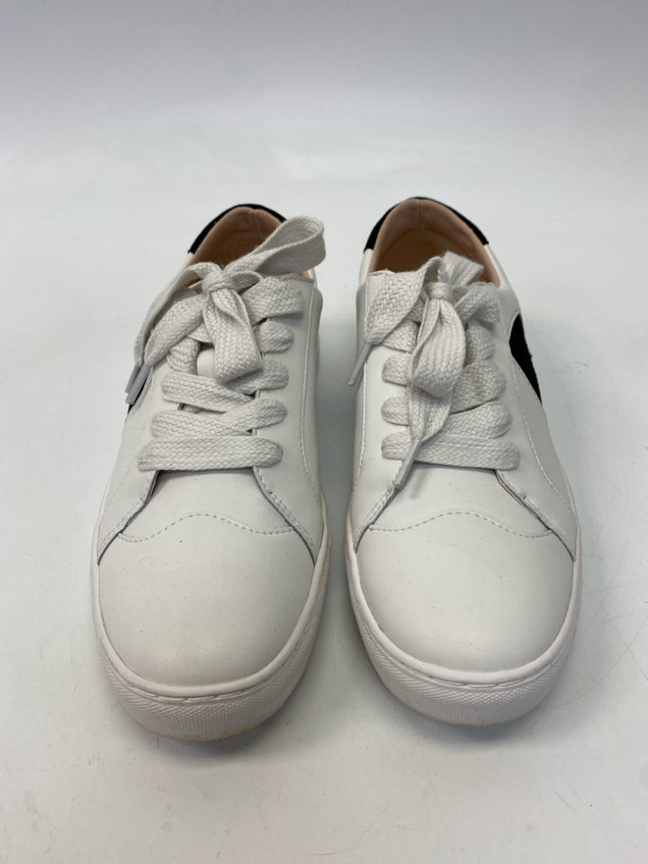 Kate Spade  Size 9.5 White Lace-up Sneakers