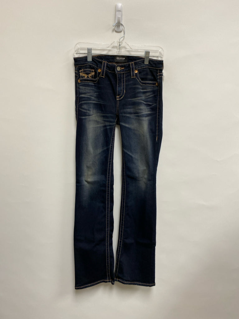 Big Star Size 26 Faded Navy Ladies Jeans