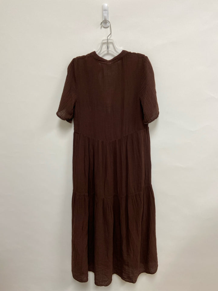 NWT Anthropologie Size S Brown Ladies Dress