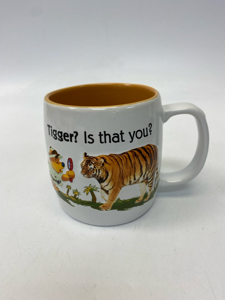 Disney White/Orange Tiger Ceramic Coffee Mug