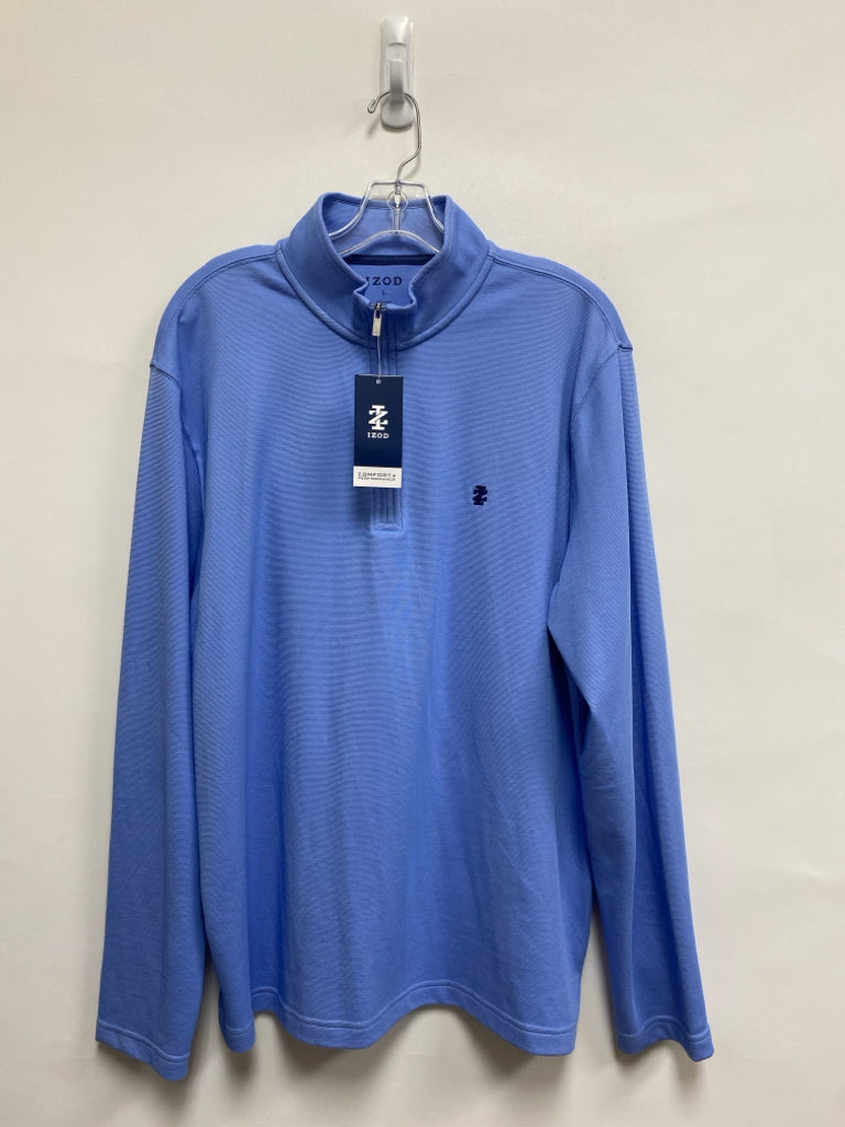 NWT Izod Size L Blue Men&