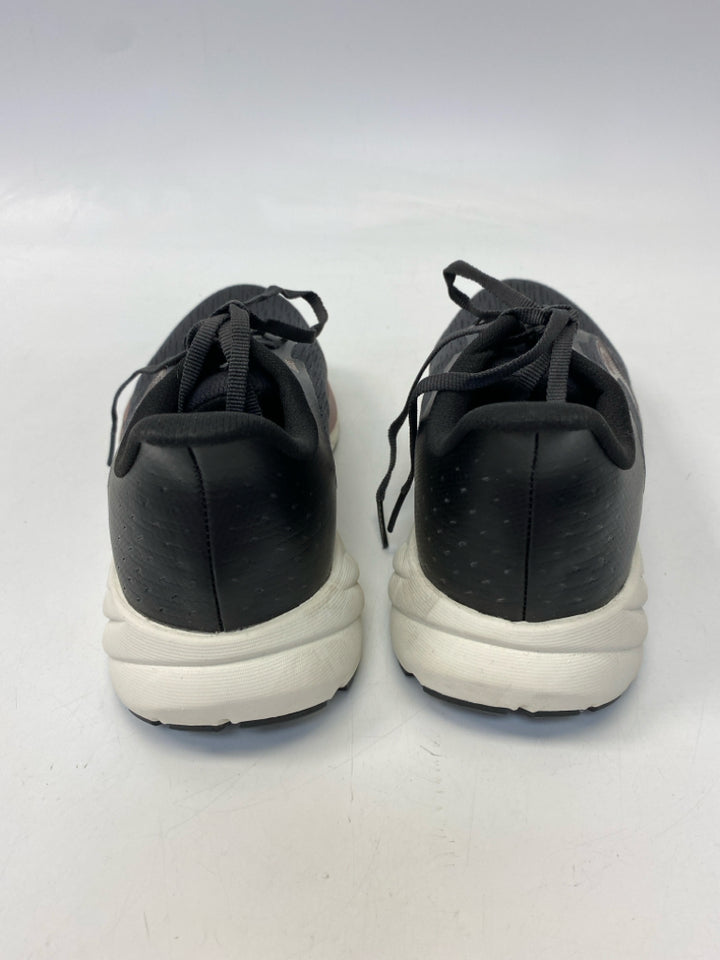 Brooks  Size 8 Charcoal Lace-up Sneakers