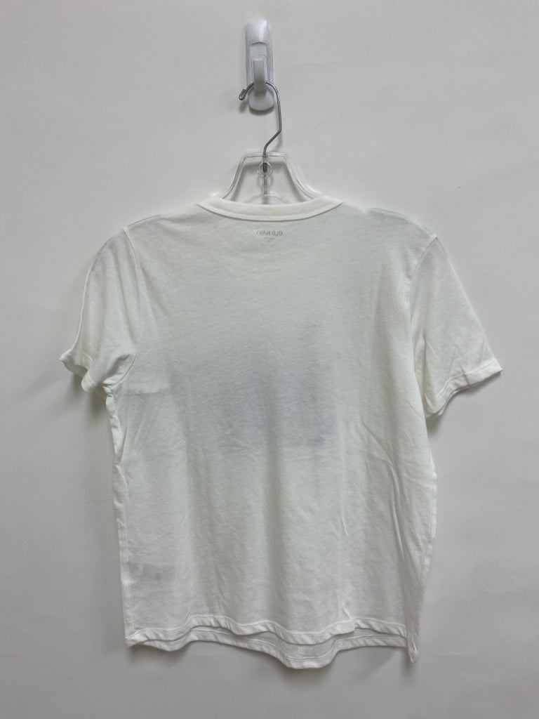 NWT Old Navy Size XS White/Blue Flowers Ladies Top